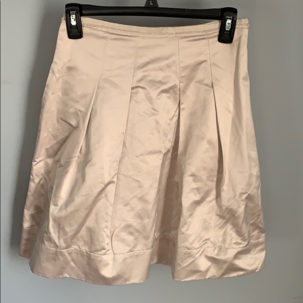 NWT! BCBGMaxAzria Ladies Champagne Skirt